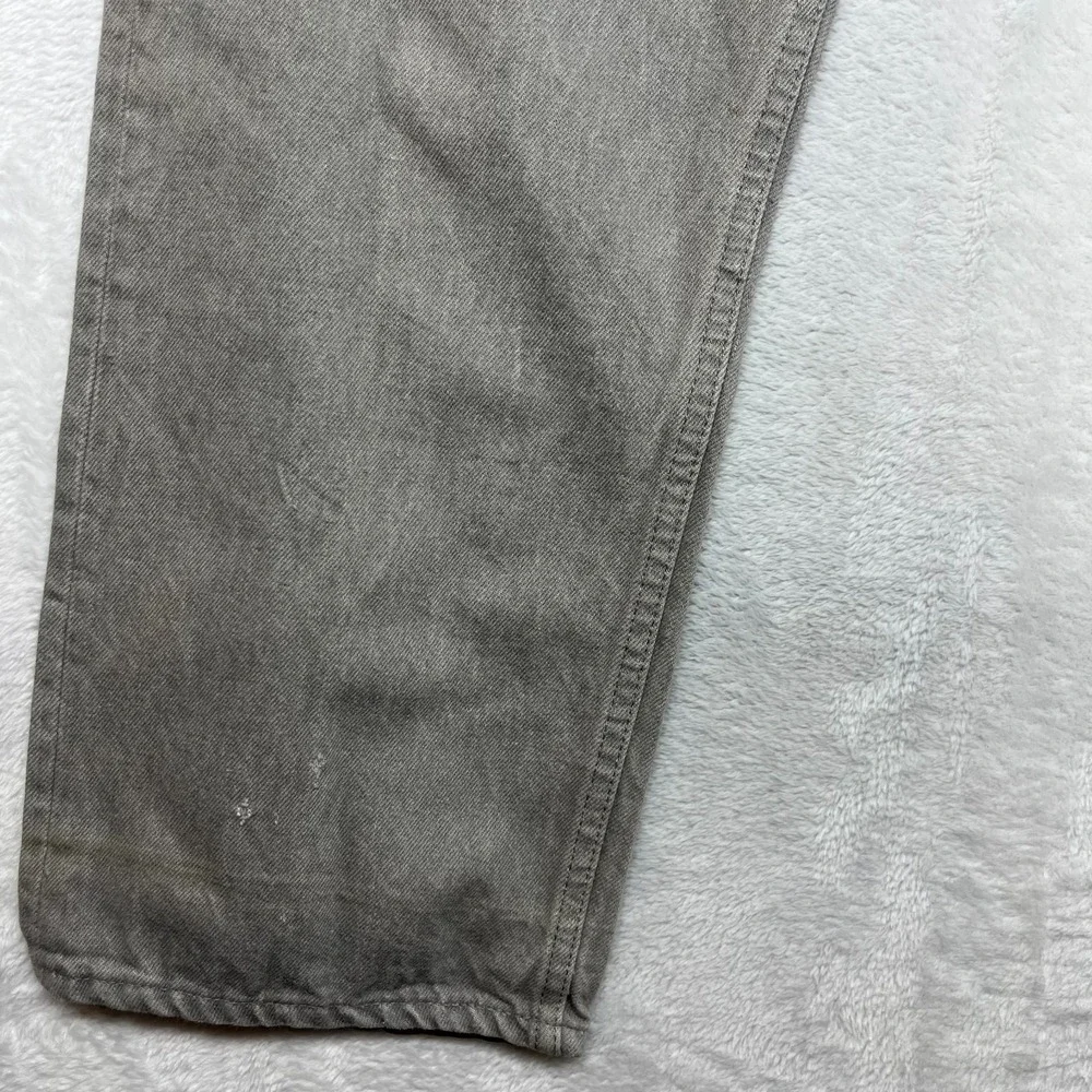 Vintage Levi's Button Fly Jeans Men's Gray Denim Classic Pockets‎ Y2K - 36X30.5